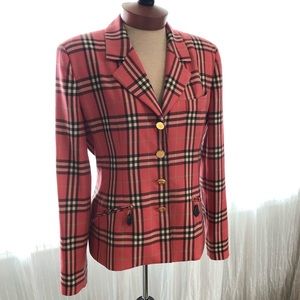 Burberry Vintage Pink Blazer